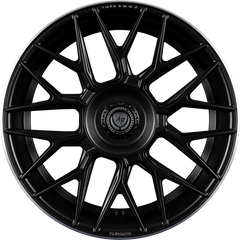 ArtForm AF-801 Flat Black Rim Polished Alufelge 9.5x20 Zoll ET45 LK 5x112 ML66.6
