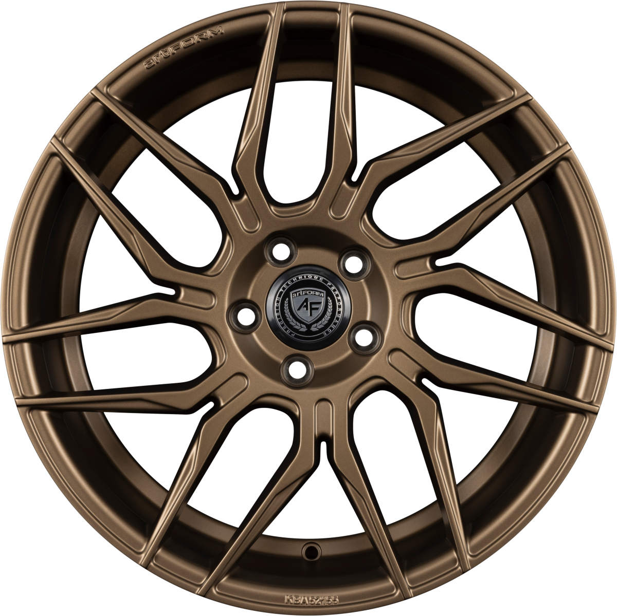 ArtForm AF-802 Copper Matt Alufelge 8.5x19 Zoll ET45 LK 5x112 ML66.6