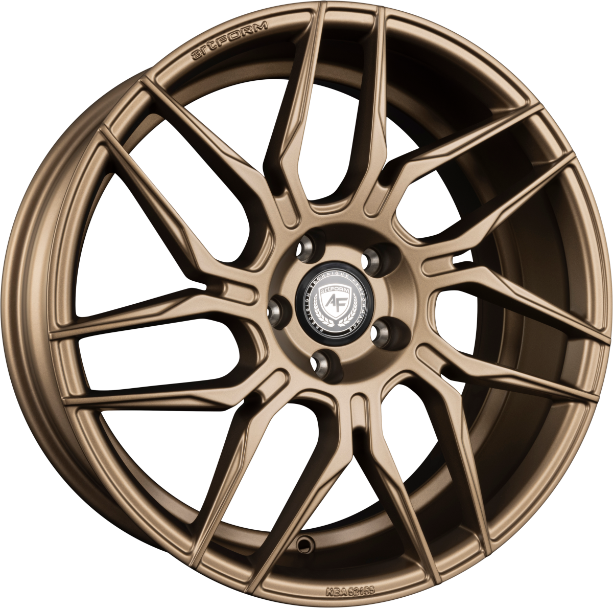 ArtForm AF-802 Copper Matt Alufelge 8.5x19 Zoll ET45 LK 5x112 ML66.6 – Bild 2