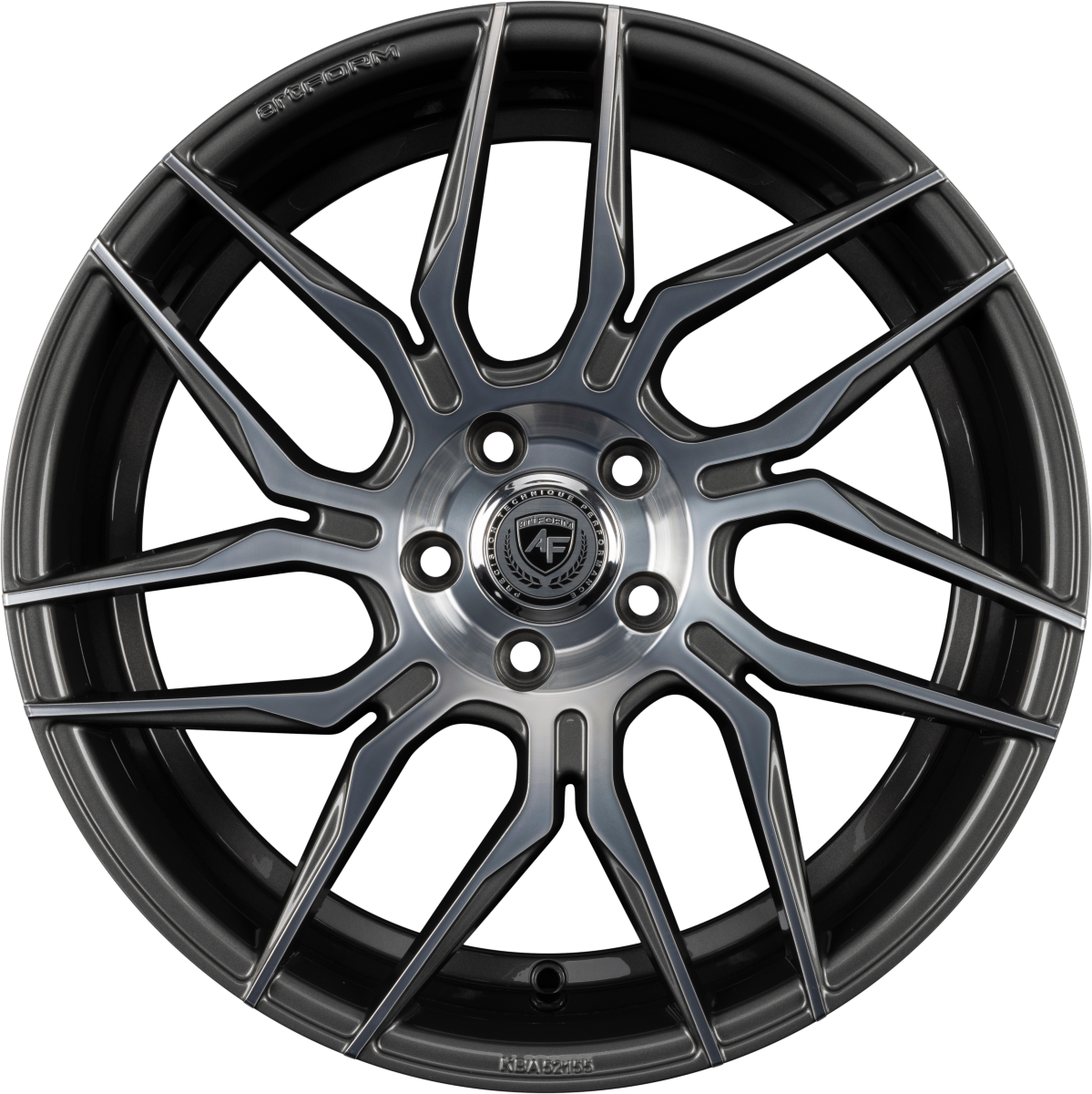 ArtForm AF-802 Gunmetal Polished Alufelge 9x21 Zoll ET35 LK 5x112 ML66.6
