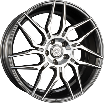 ArtForm AF-802 Gunmetal Polished Alufelge 9x21 Zoll ET35 LK 5x112 ML66.6 – Bild 2