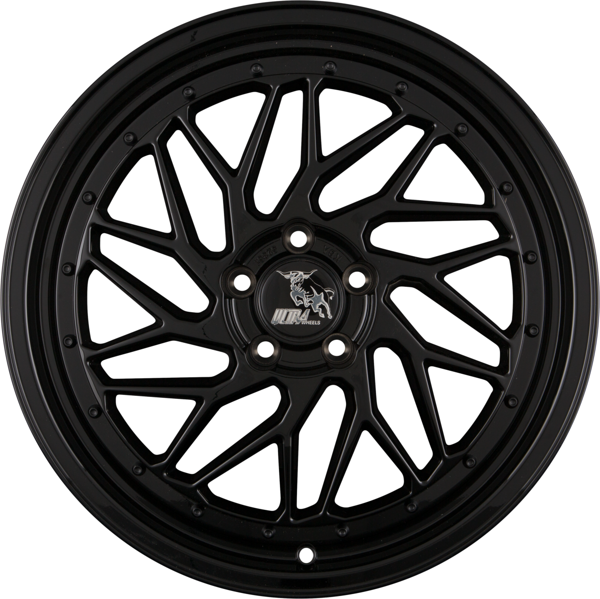 Ultra Wheels UA14-SPIN Schwarz Alufelge 8.5x19 Zoll ET40 LK 5x114.3 ML72.6