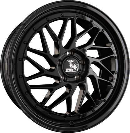 Ultra Wheels UA14-SPIN Schwarz Alufelge 8.5x19 Zoll ET40 LK 5x114.3 ML72.6 – Bild 2