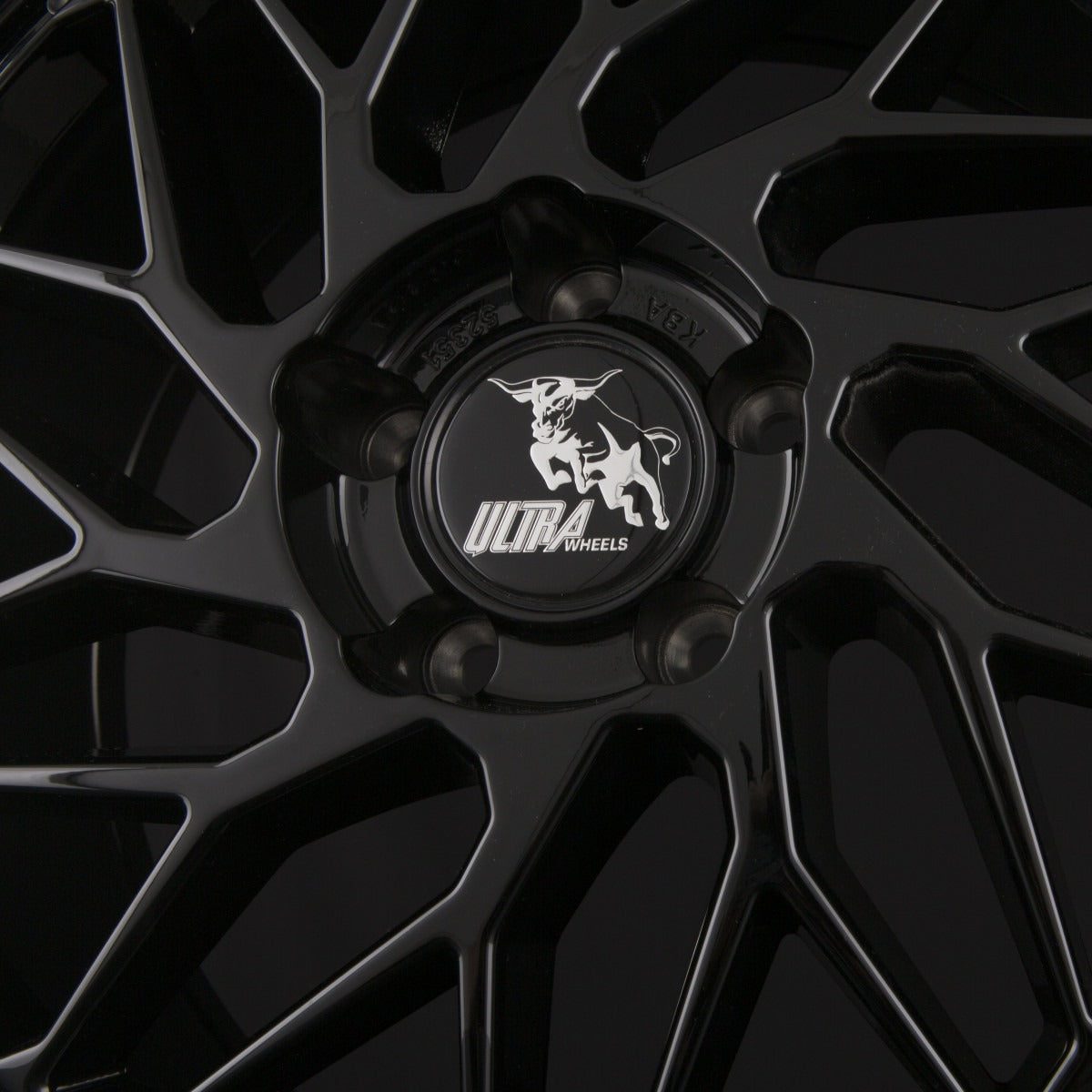 Ultra Wheels UA14-SPIN Schwarz Alufelge 8.5x19 Zoll ET40 LK 5x114.3 ML72.6 – Bild 3