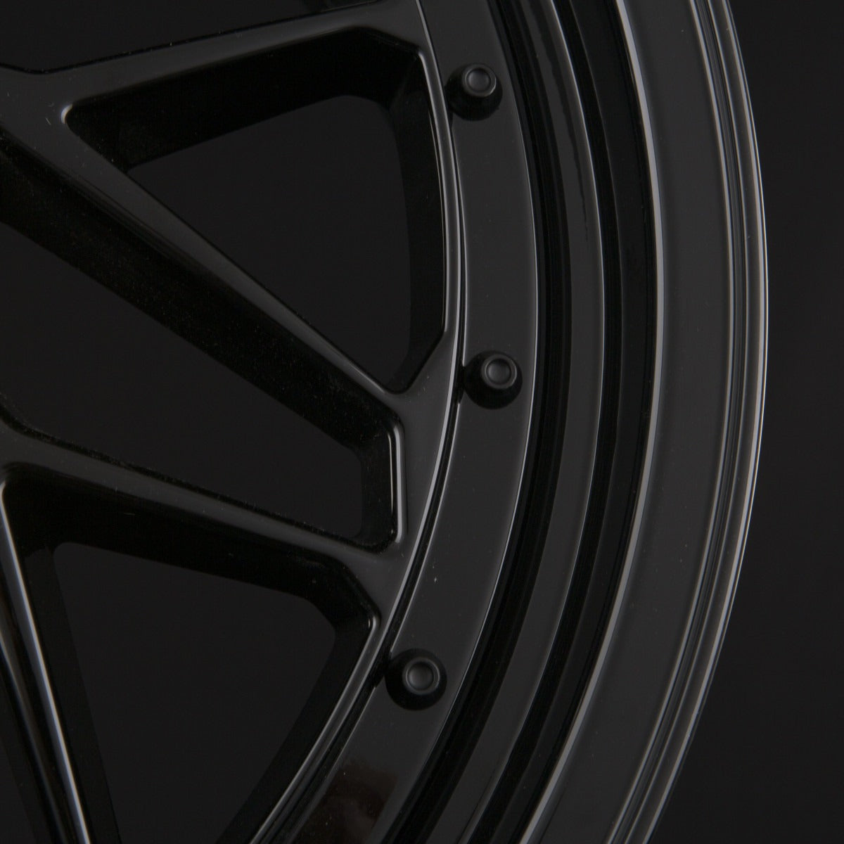 Ultra Wheels UA14-SPIN Schwarz Alufelge 8.5x19 Zoll ET40 LK 5x114.3 ML72.6 – Bild 5