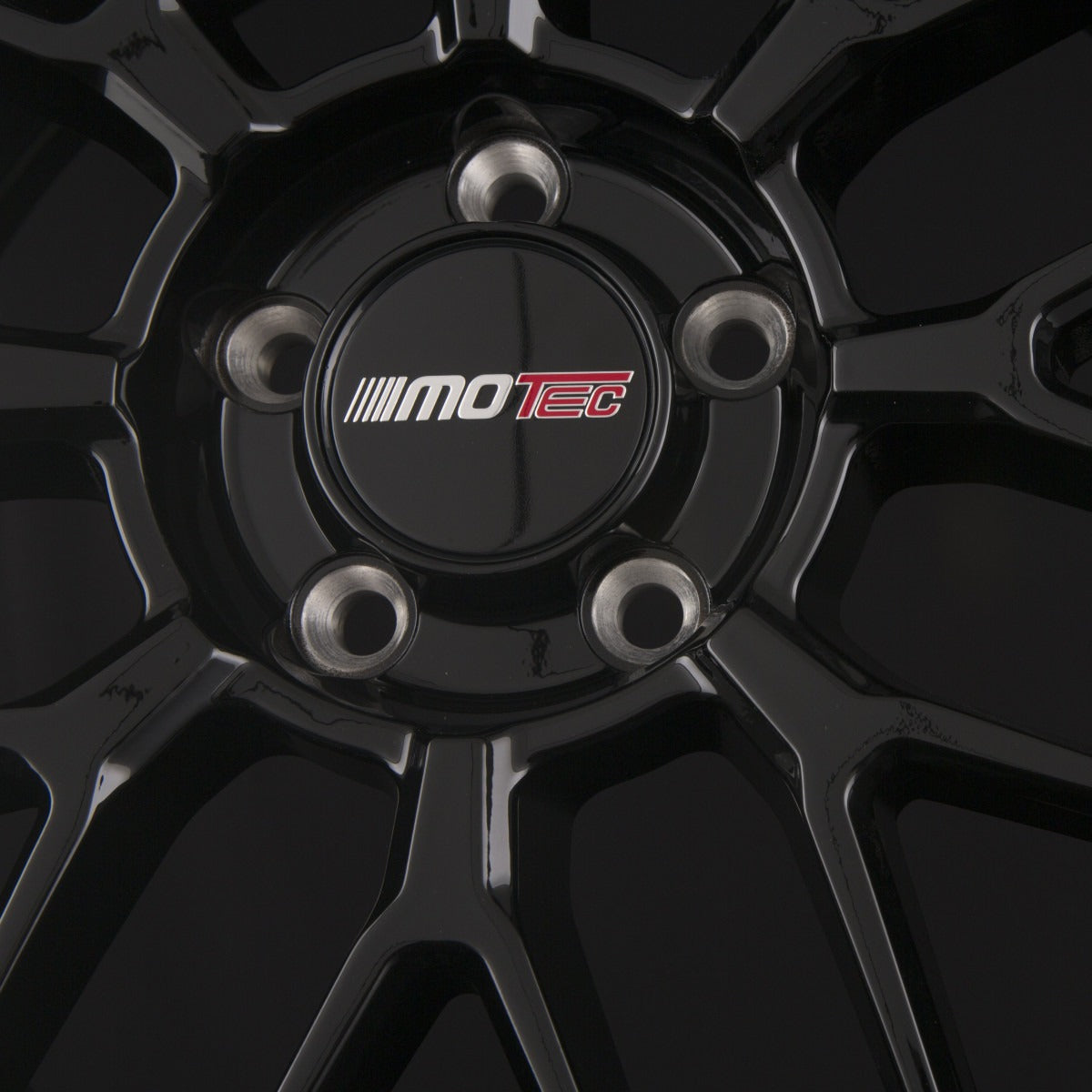 Motec Hyper Mesh (MCR3) Black Alufelge 8x18 Zoll ET45 LK 5x112 ML66.6 – Bild 4