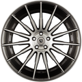 ArtForm AF-401 Gunmetal Polished Alufelge 11x23 Zoll ET30 LK 5x130 ML84.1