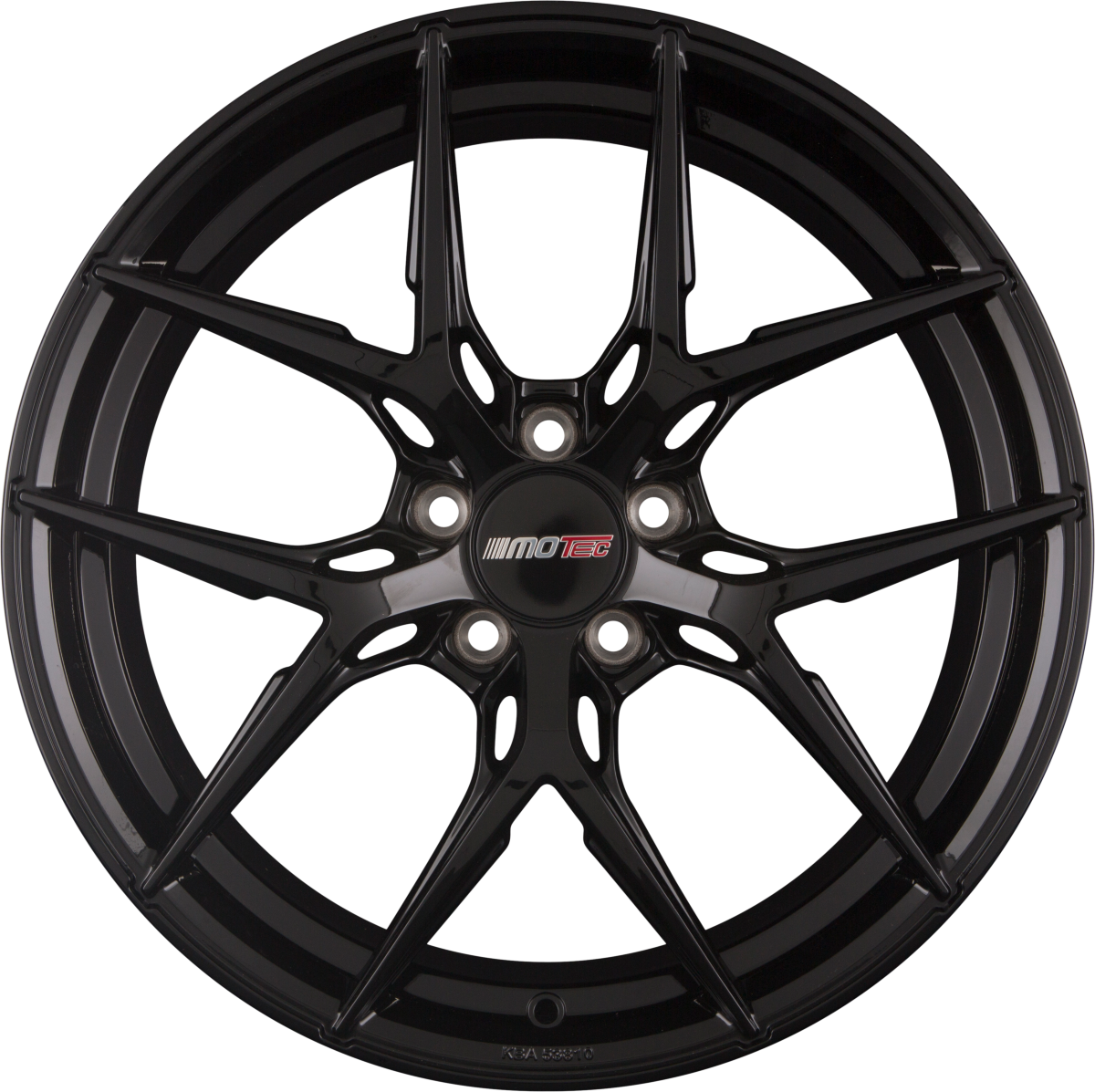 Motec Ultimate (MCR4) Black Painted - Schwarz Glänzend Alufelge 8x19 Zoll ET30 LK 5x112 ML66.6