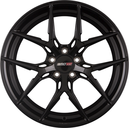 Motec Ultimate (MCR4) Black Painted - Schwarz Glänzend Alufelge 8x19 Zoll ET30 LK 5x112 ML66.6