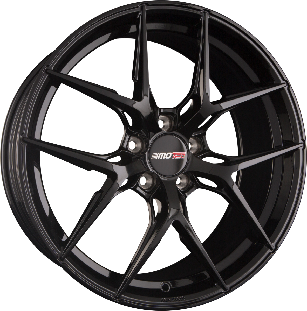 Motec Ultimate (MCR4) Black Painted - Schwarz Glänzend Alufelge 8x19 Zoll ET30 LK 5x112 ML66.6 – Bild 2