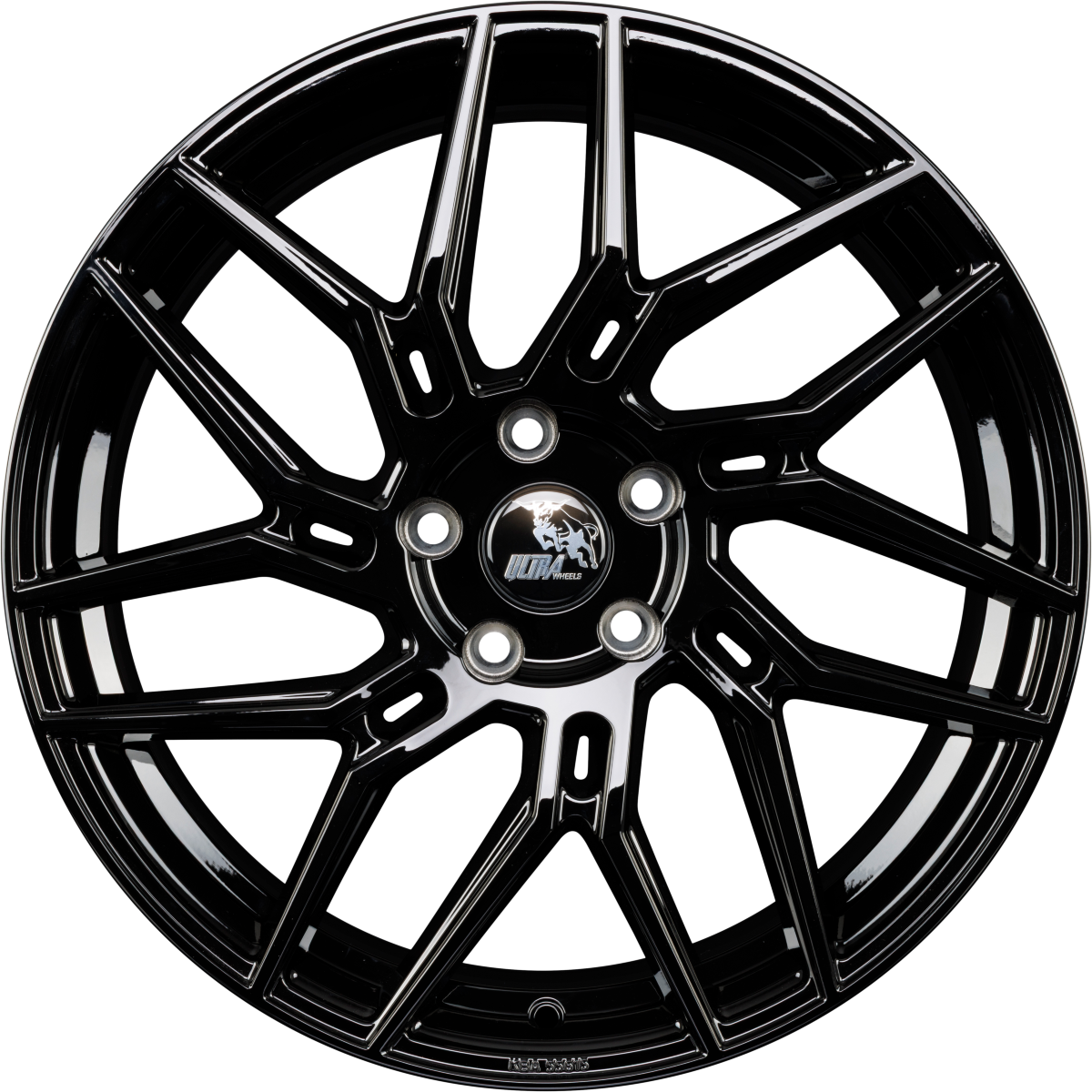 Ultra Wheels UA20 Cobra Black Painted Alufelge 8.5x19 Zoll ET35 LK 5x112 ML66.6