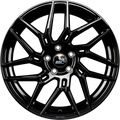 Ultra Wheels UA20 Cobra Black Painted Alufelge 8.5x19 Zoll ET45 LK 5x112 ML66.6