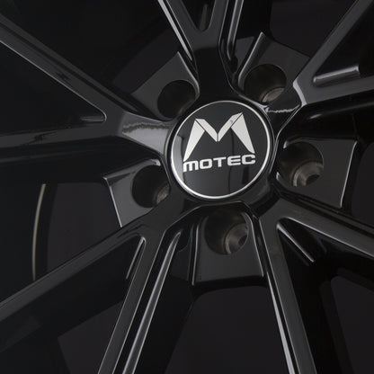Motec Bull (MCT17) Schwarz Lackiert Alufelge 8.5x19 Zoll ET40 LK 5x114.3 ML72.6 – Bild 4
