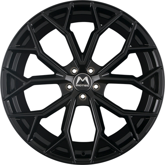Motec Bull (MCT17) Schwarz Lackiert Alufelge 9x20 Zoll ET45 LK 5x112 ML66.6