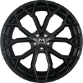 Motec Bull (MCT17) Schwarz Lackiert Alufelge 11.5x22 Zoll ET20 LK 5x112 ML66.6