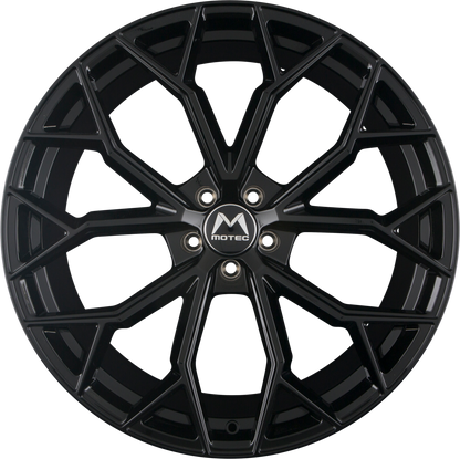 Motec Bull (MCT17) Schwarz Lackiert Alufelge 11.5x22 Zoll ET20 LK 5x112 ML66.6