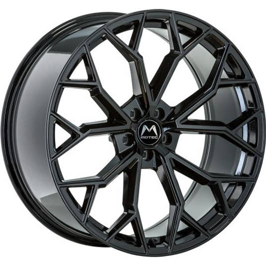 Motec Bull (MCT17) Schwarz Lackiert Alufelge 11.5x22 Zoll ET45 LK 5x112 ML66.6