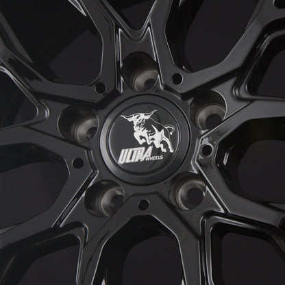 Ultra Wheels UA1E Black Painted Alufelge 8x18 Zoll ET45 LK 5x114.3 ML72.6 – Bild 5