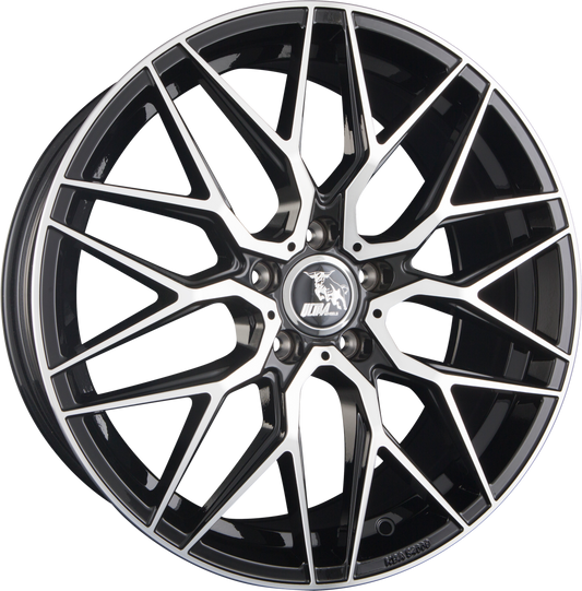 Ultra Wheels UA1E Black Polished Alufelge 8x18 Zoll ET30 LK 5x112 ML66.6 – Bild 2