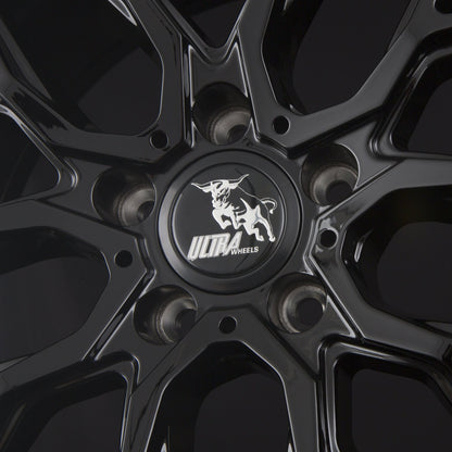 Ultra Wheels UA1E Black Painted Alufelge 8x18 Zoll ET45 LK 5x112 ML66.6 – Bild 5