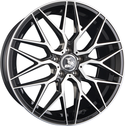 Ultra Wheels UA1E Black Polished Alufelge 8x18 Zoll ET45 LK 5x112 ML66.6 – Bild 2