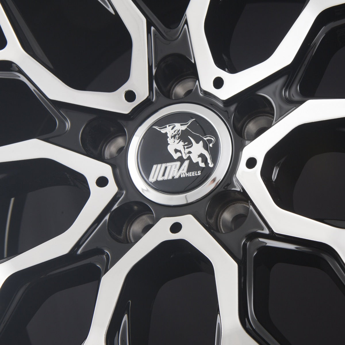 Ultra Wheels UA1E Black Polished Alufelge 8x18 Zoll ET45 LK 5x112 ML66.6 – Bild 4