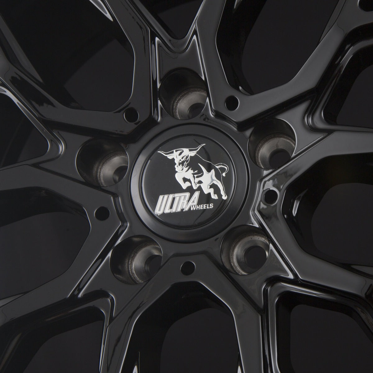Ultra Wheels UA1E Black Painted Alufelge 8x19 Zoll ET45 LK 5x108 ML72.6 – Bild 5