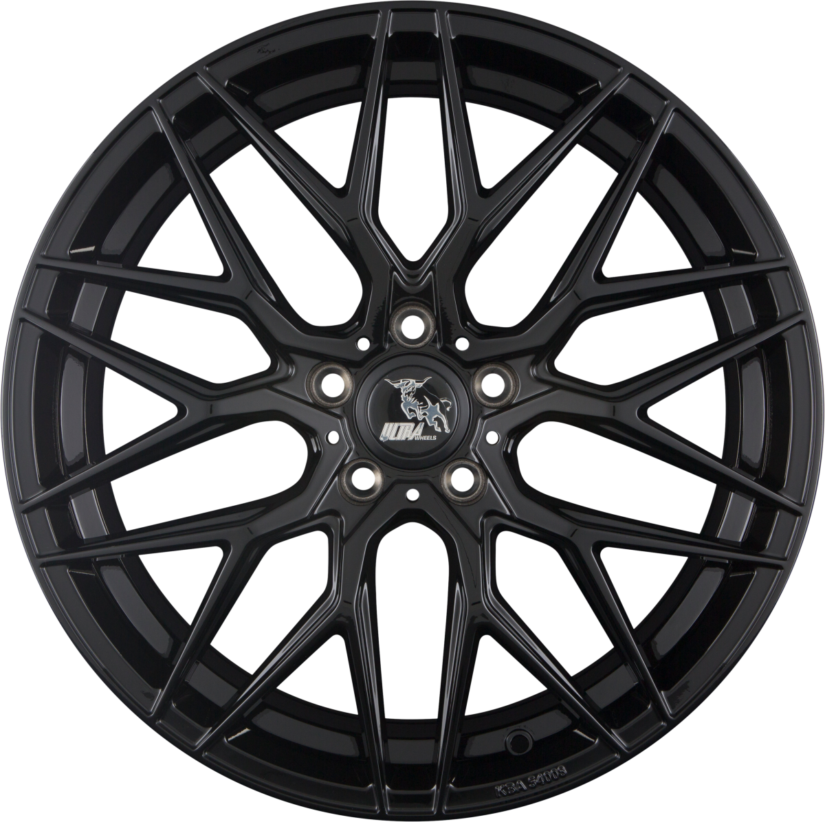 Ultra Wheels UA1E Black Painted Alufelge 8x19 Zoll ET35 LK 5x120 ML72.6