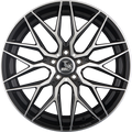 Ultra Wheels UA1E Black Polished Alufelge 8x19 Zoll ET35 LK 5x120 ML72.6