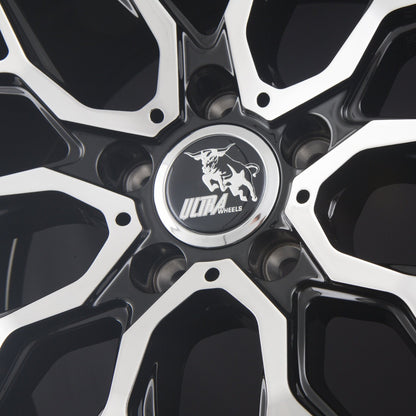 Ultra Wheels UA1E Black Polished Alufelge 8x19 Zoll ET30 LK 5x112 ML66.6 – Bild 4