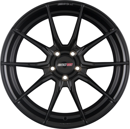 Motec Ultralight (MCR2) Schwarz Glanz Alufelge 8x19 Zoll ET45 LK 5x114.3 ML72.6