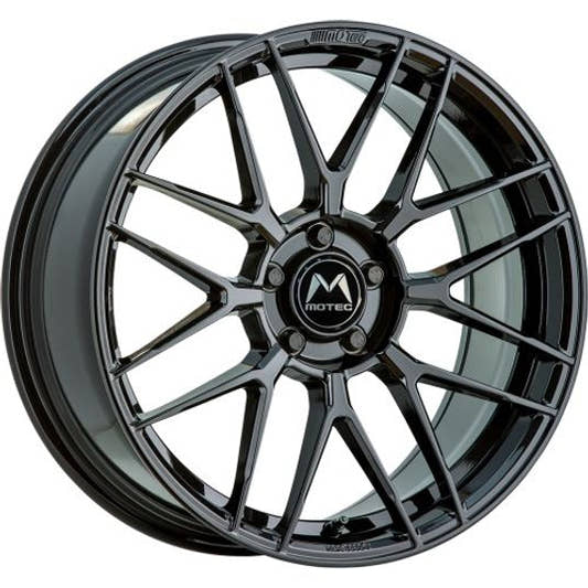 Motec Hyper Mesh (MCR3) Black Alufelge 9.5x19 Zoll ET30 LK 5x120 ML72.6