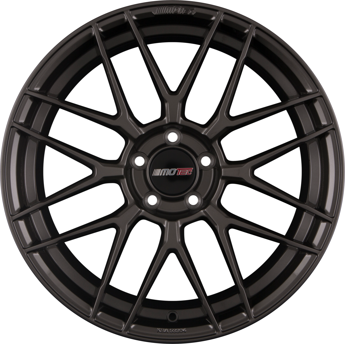 Motec Hyper Mesh (MCR3) Steelgrey Alufelge 9.5x19 Zoll ET30 LK 5x120 ML72.6