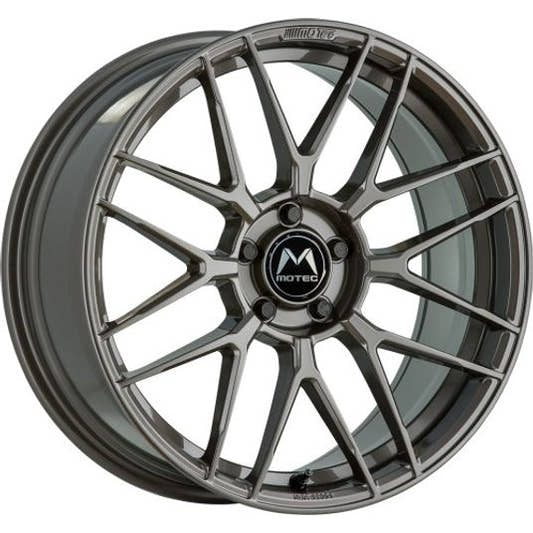 Motec Hyper Mesh (MCR3) Steelgrey Alufelge 9.5x19 Zoll ET30 LK 5x120 ML72.6