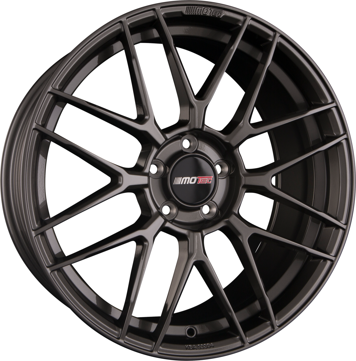 Motec Hyper Mesh (MCR3) Steelgrey Alufelge 9.5x19 Zoll ET30 LK 5x120 ML72.6 – Bild 2