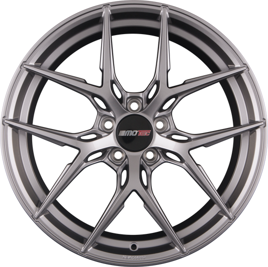 Motec Ultimate (MCR4) Light Grey Alufelge 8x19 Zoll ET45 LK 5x114.3 ML72.6