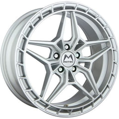 Motec Futura silver rim polished Alufelge 8.5x19 Zoll ET45 LK 5x114.3 ML72.6