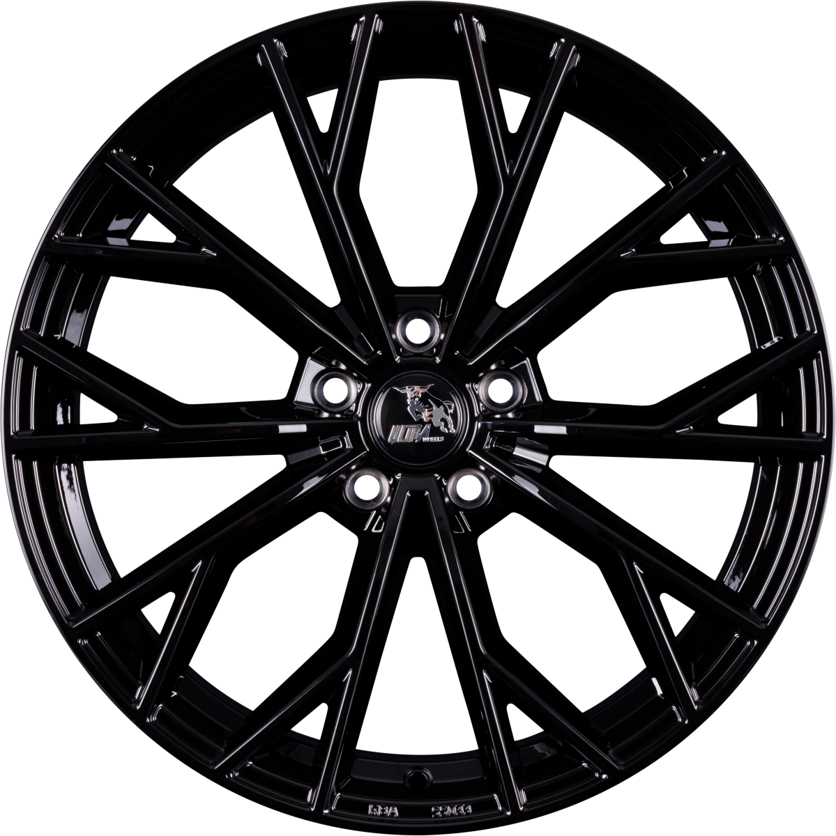 Ultra Wheels UA23 RS Evo Black Alufelge 8x18 Zoll ET25 LK 5x112 ML66.6