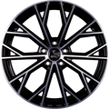 Ultra Wheels UA23 RS Evo Black Polished Alufelge 8x18 Zoll ET35 LK 5x112 ML66.6