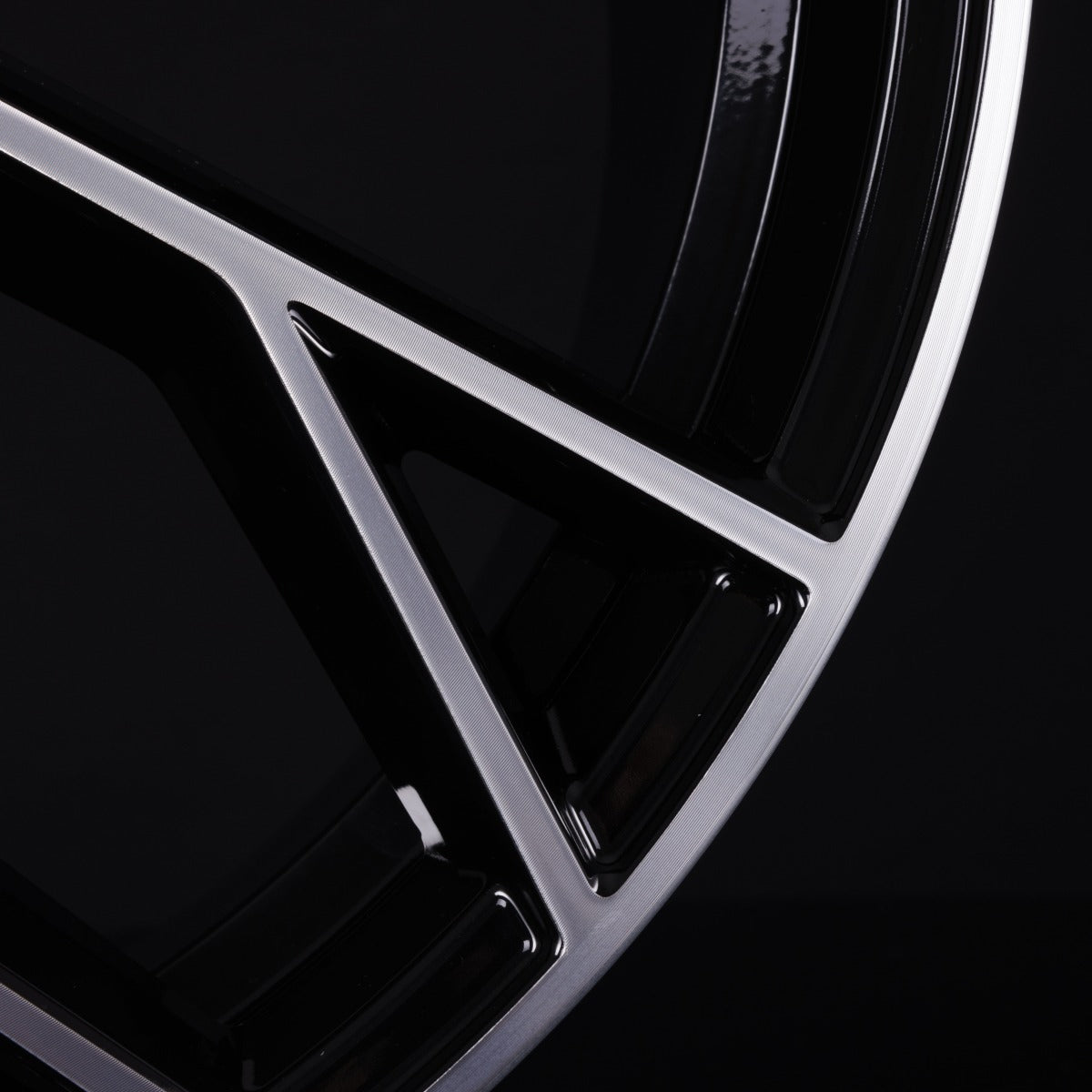 Ultra Wheels UA23 RS Evo Black Polished Alufelge 8x18 Zoll ET35 LK 5x112 ML66.6 – Bild 5