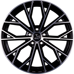 Ultra Wheels UA23 RS Evo Black Polished Alufelge 8x18 Zoll ET45 LK 5x112 ML66.6