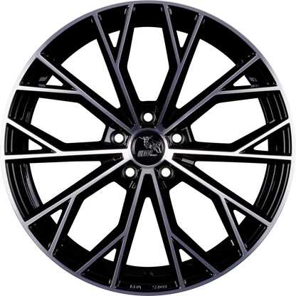 Ultra Wheels UA23 RS Evo Black Polished Alufelge 8x18 Zoll ET45 LK 5x112 ML66.6