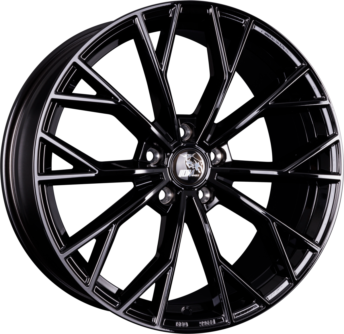 Ultra Wheels UA23 RS Evo Black Alufelge 8.5x19 Zoll ET45 LK 5x112 ML66.6 – Bild 2