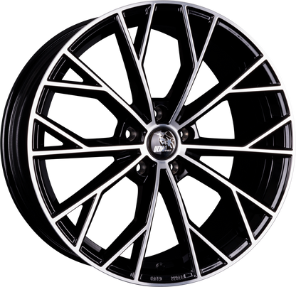 Ultra Wheels UA23 RS Evo Black Polished Alufelge 8.5x19 Zoll ET45 LK 5x112 ML66.6 – Bild 2