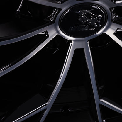 Ultra Wheels UA23 RS Evo Black Polished Alufelge 8.5x19 Zoll ET45 LK 5x112 ML66.6 – Bild 3