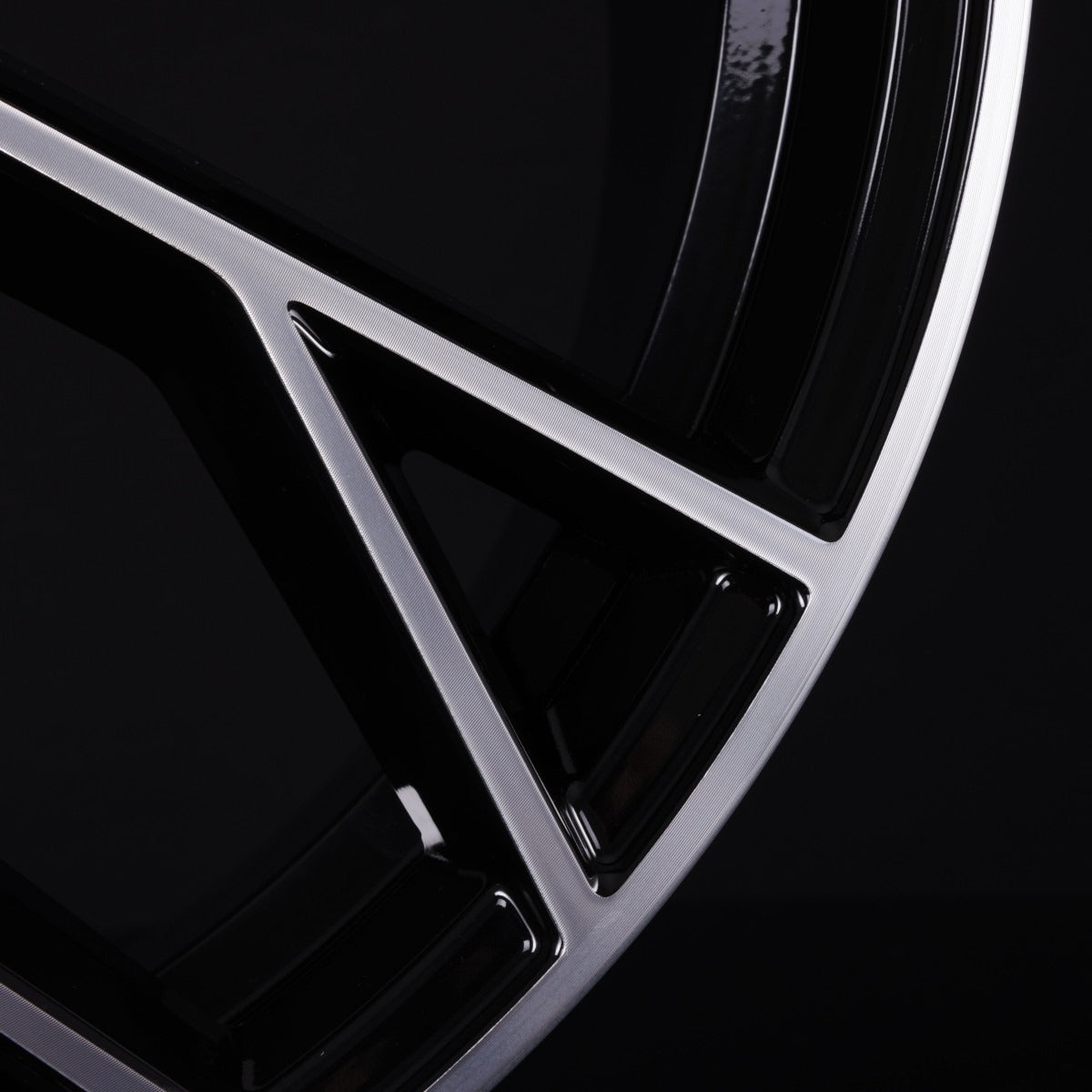 Ultra Wheels UA23 RS Evo Black Polished Alufelge 8.5x19 Zoll ET45 LK 5x112 ML66.6 – Bild 5