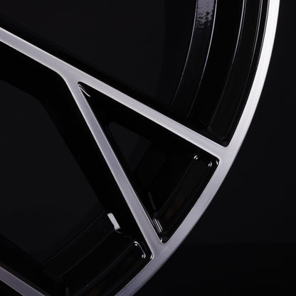 Ultra Wheels UA23 RS Evo Black Polished Alufelge 8.5x19 Zoll ET45 LK 5x112 ML66.6 – Bild 5