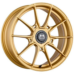 Motec Ultralight EVO matt light gold Alufelge 8x19 Zoll ET48 LK 5x114.3 ML72.6