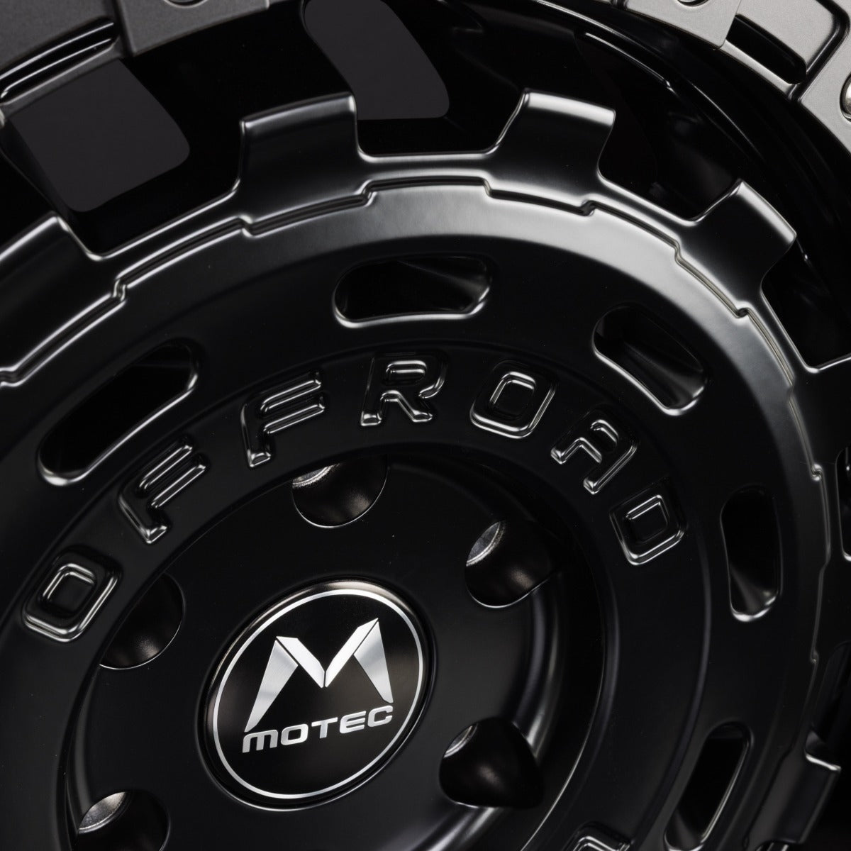 Motec R-Cross (MOF1) Matt Schwarz Ring Matt Schwarz Alufelge 8x17 Zoll ET45 LK 5x112 ML66.6 – Bild 4