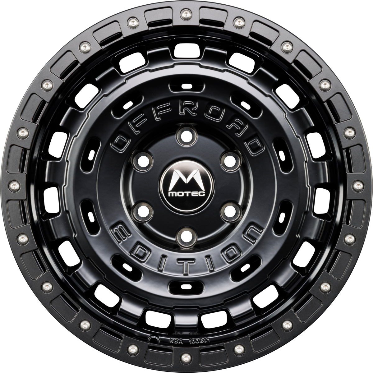 Motec R-Cross (MOF1) Matt Schwarz Ring Matt Schwarz Alufelge 8x18 Zoll ET45 LK 5x112 ML66.6